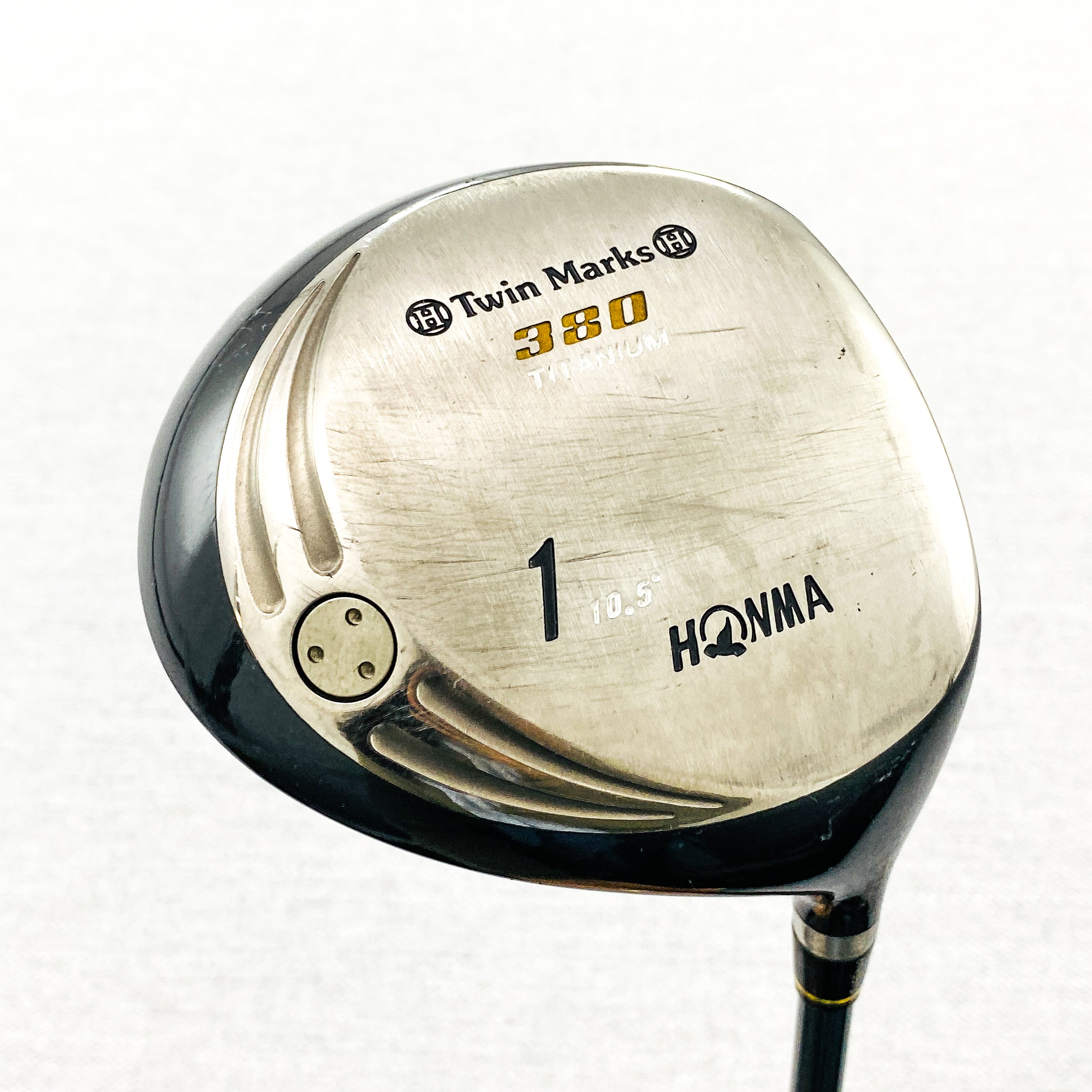 Honma Twin Marks 380 Titanium Driver. 10.5 Degree, Regular Flex - Good –  sundaysticks.com.au