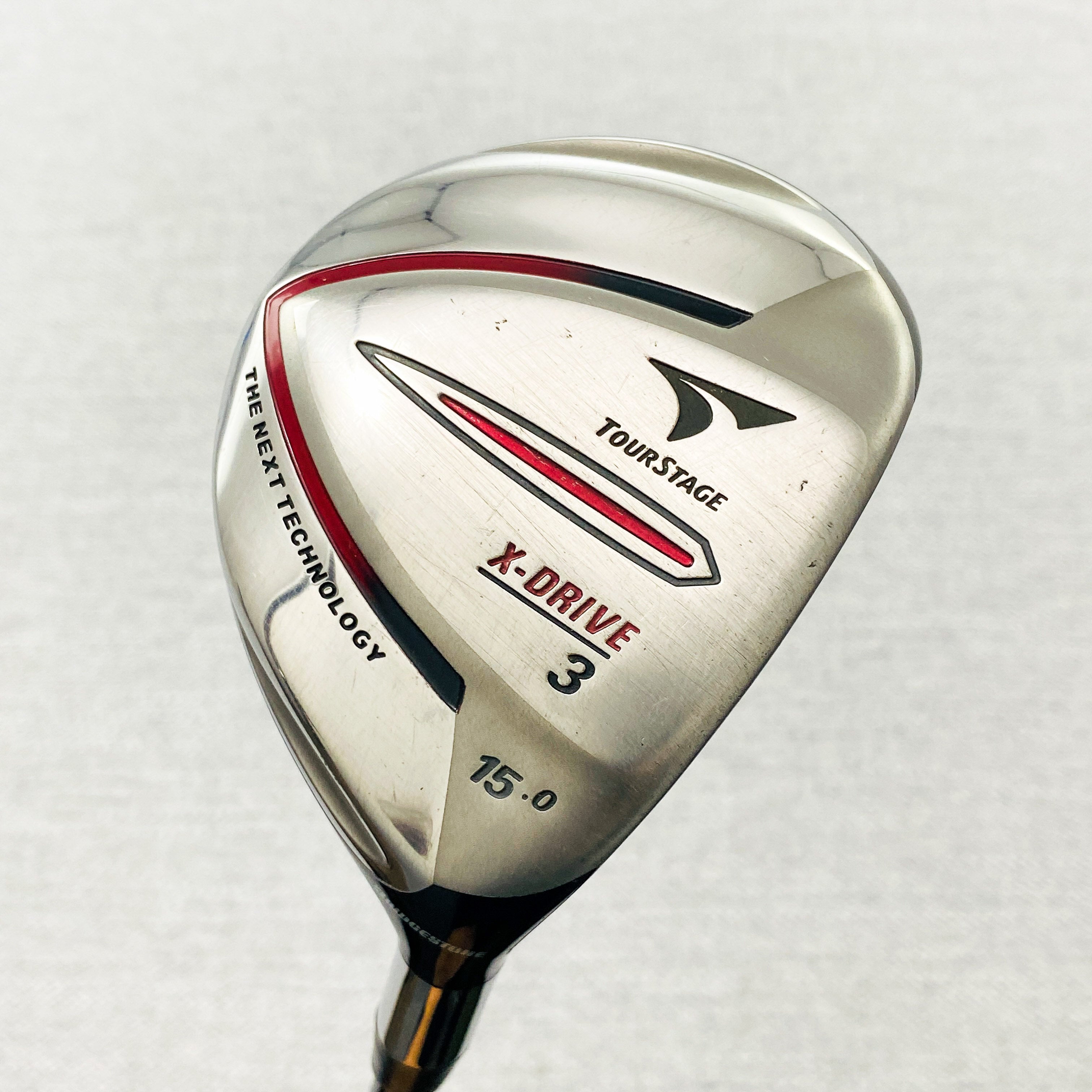 Bridgestone TourStage X-Drive 3-Wood. 15 Degree, Stiff Flex