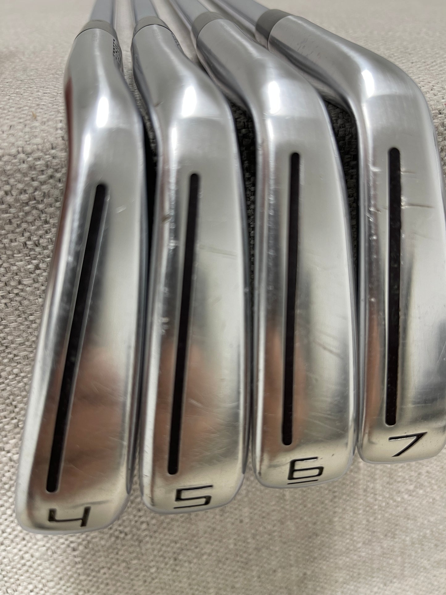 TaylorMade 2021 P-770 Irons (4-P) Modus 105 Regular Flex - Very Good Condition # 14265