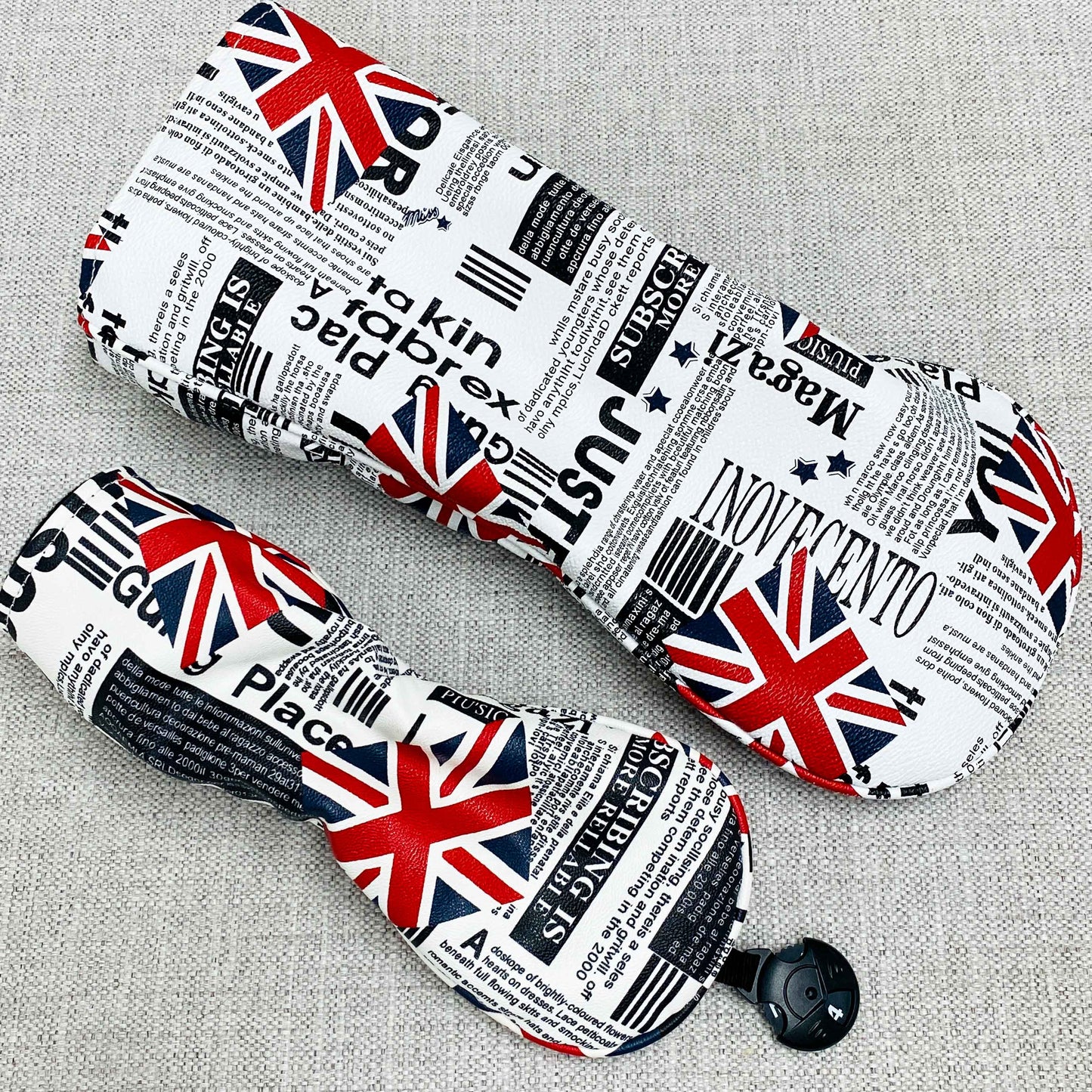 Union Jack headcover set (Driver + Fairway) - Excellent Condition