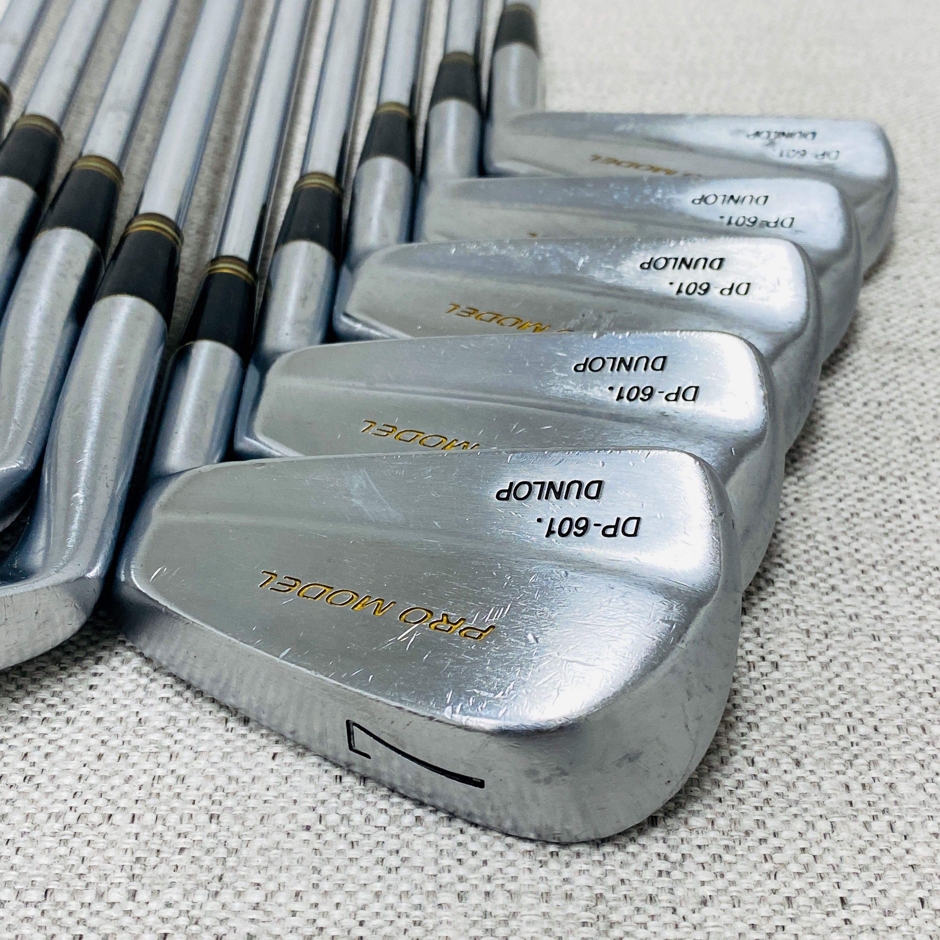 Dunlop DP-601 Pro Model Iron Set (3-P+S) S200 Stiff Steel - Good Condi –  sundaysticks.com.au