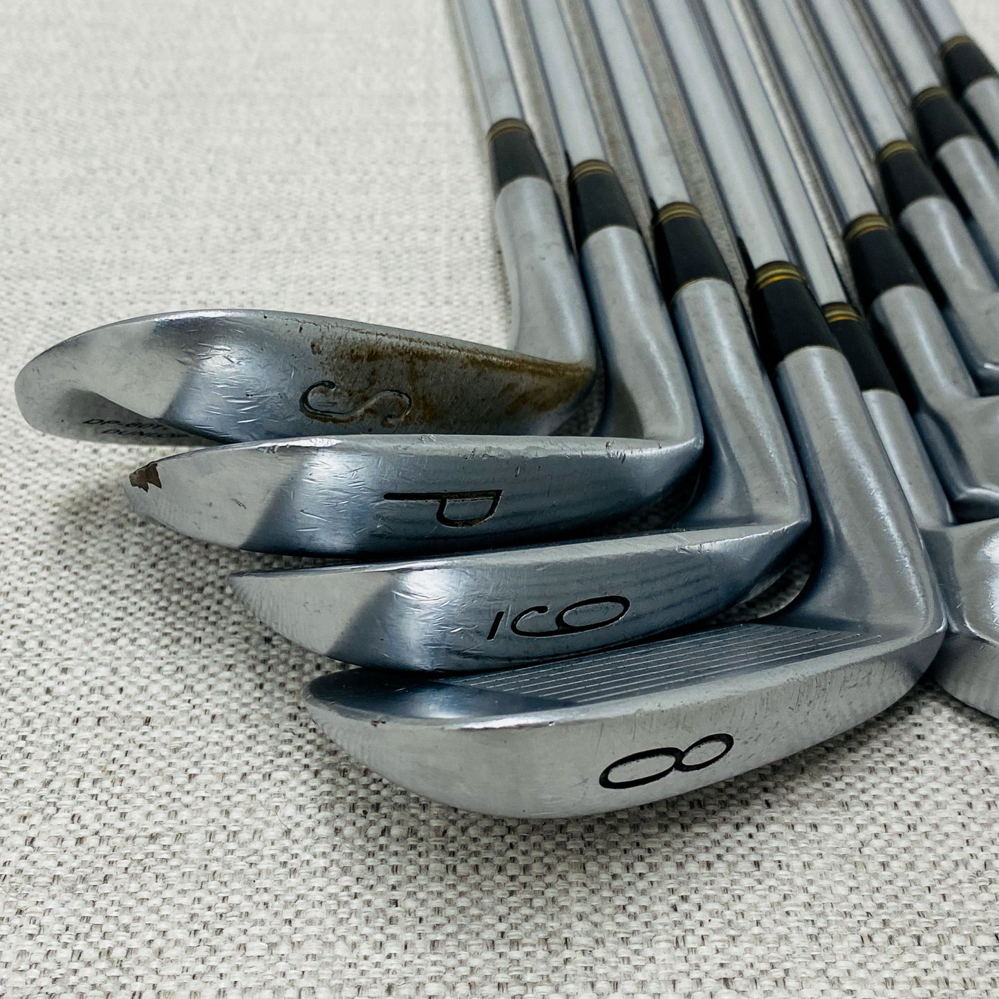 Dunlop DP-601 Pro Model Iron Set (3-P+S) S200 Stiff Steel - Good Condition # T1038