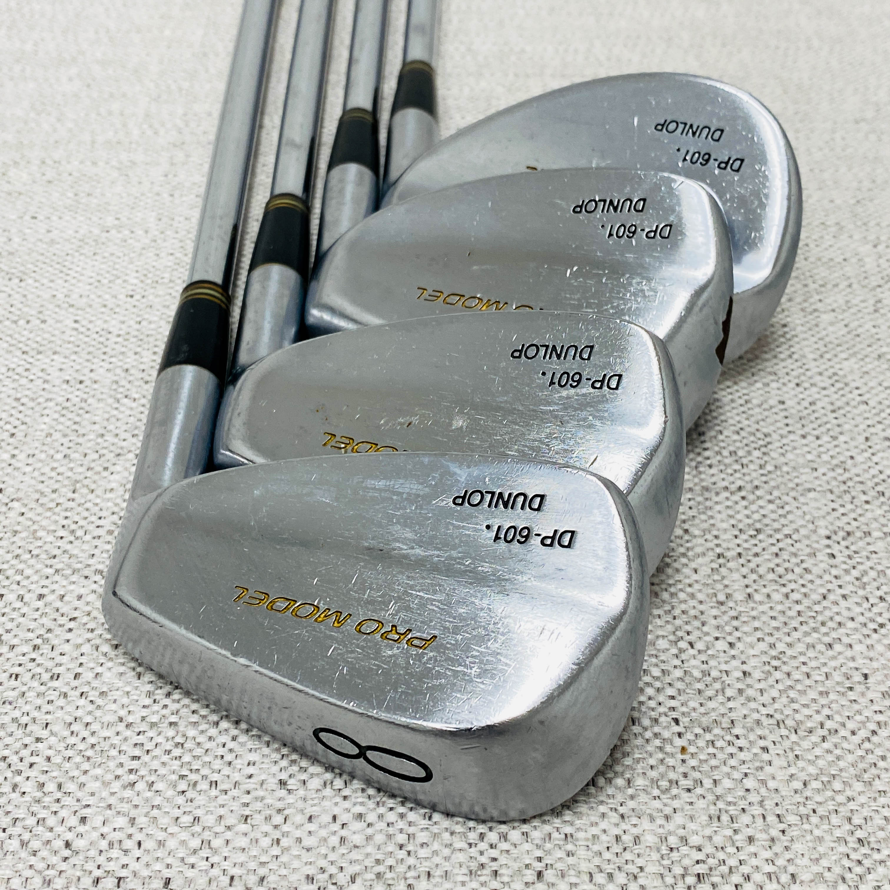 Dunlop DP-601 Pro Model Iron Set (3-P+S) S200 Stiff Steel - Good Condi –  sundaysticks.com.au