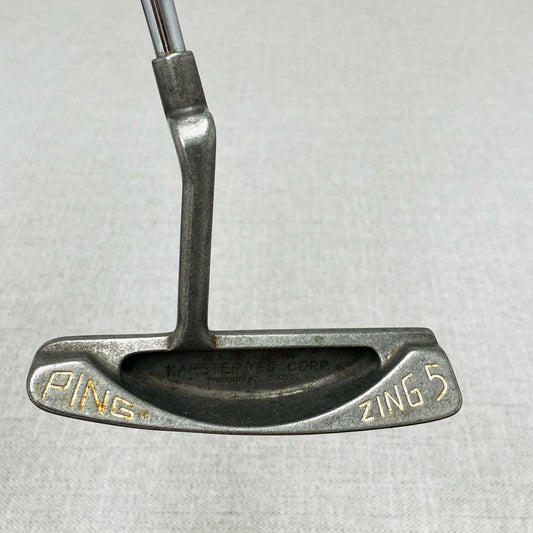 PING Zing 5 Stainless Putter. 36 inch - Very Good Condition # T997