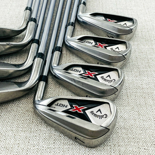 Callaway X-Hot N14 Single Iron. Sold Separately! Uniflex Steel # 11500