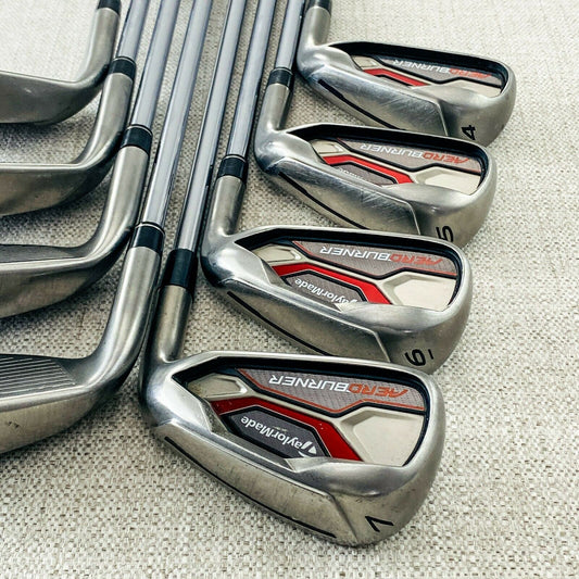 TaylorMade AeroBurner Single Iron. Sold Separately! Stiff Flex Steel # 11178