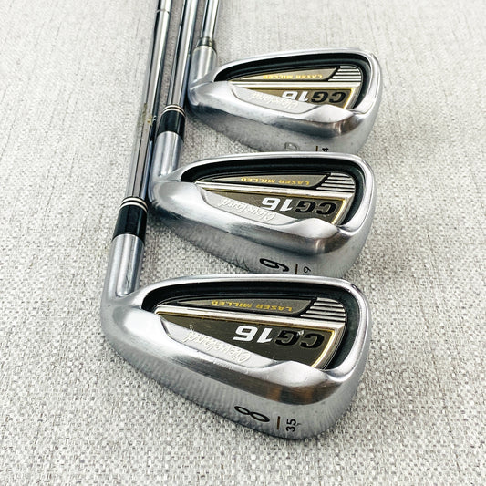 Cleveland CG16 Single Iron. Sold Separately. Regular Flex Steel - Very Good Condition # 12154