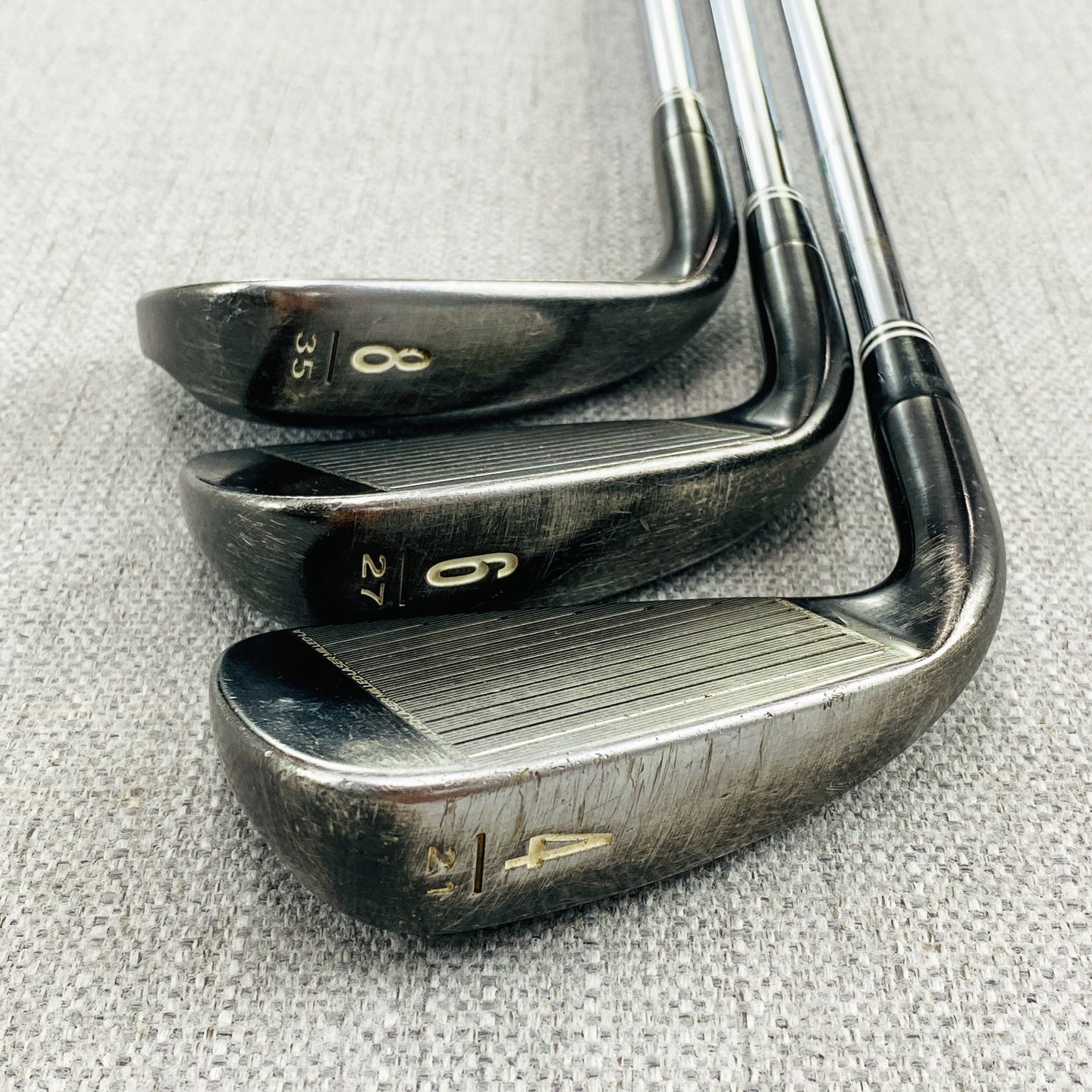 Cleveland CG16 Black Single Iron. Sold Separately. Regular Flex Steel - Very Good Condition # 12082