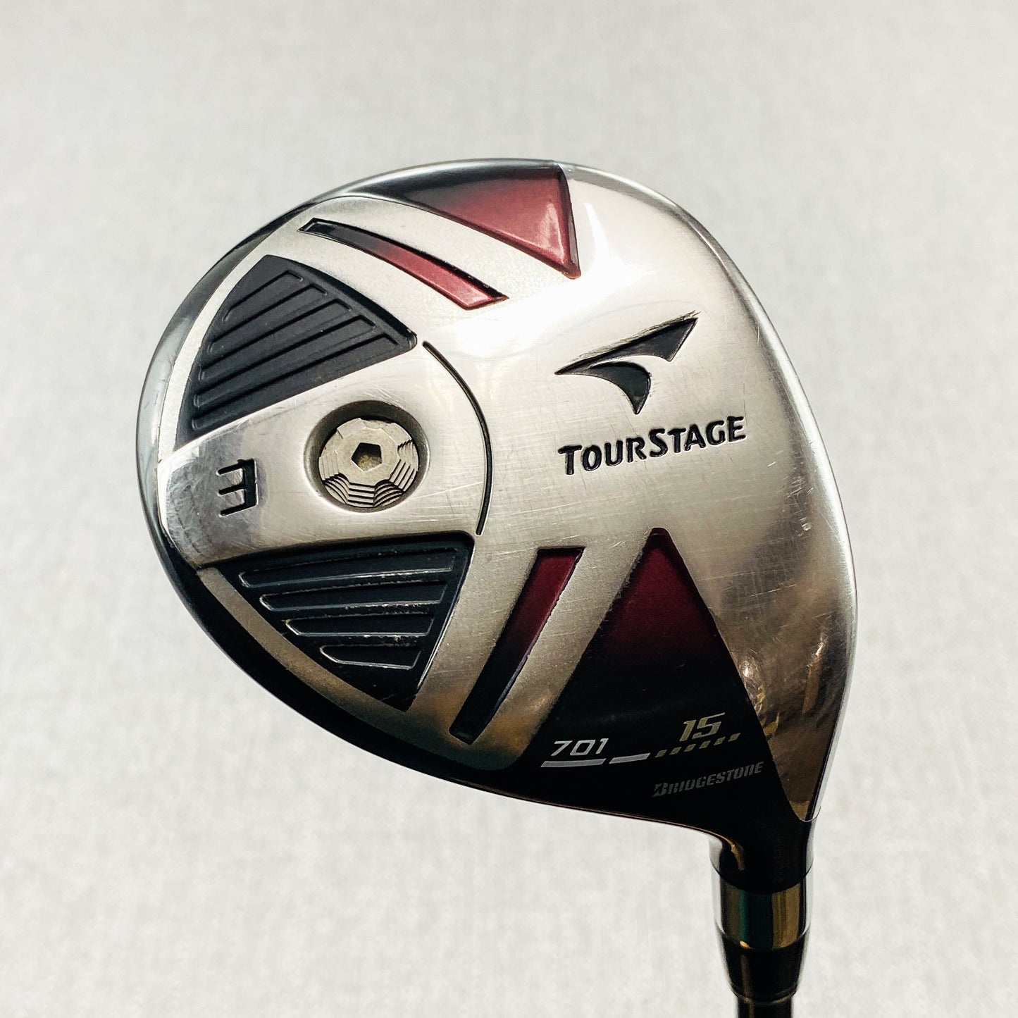 Bridgestone TourStage 701 3-Wood. 15 Degree, Stiff Flex - Very Good Condition # 12312