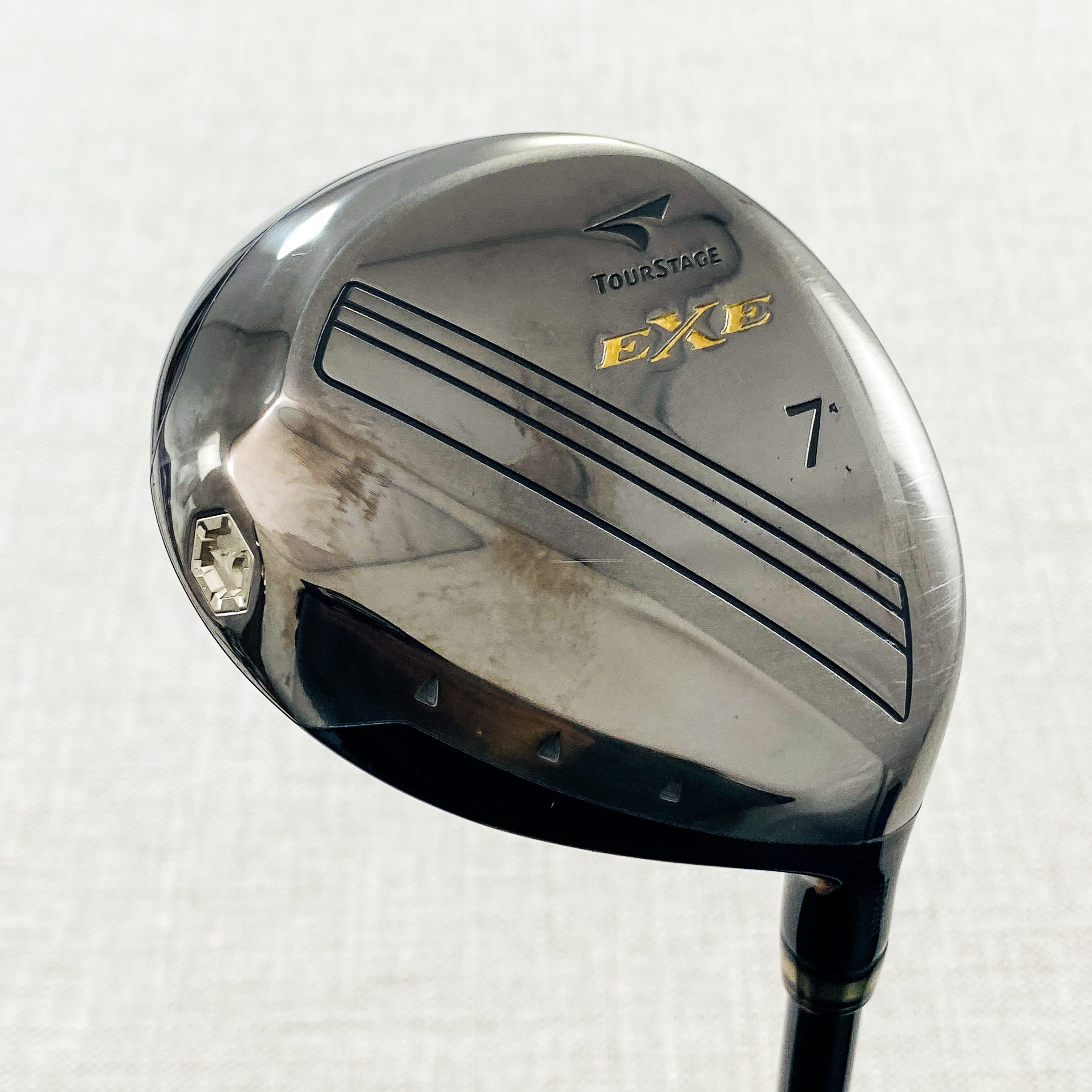 Tourstage EXE 7-Wood. 21 Degree, Stiff-Regular Flex - Very Good Condit –  sundaysticks.com.au