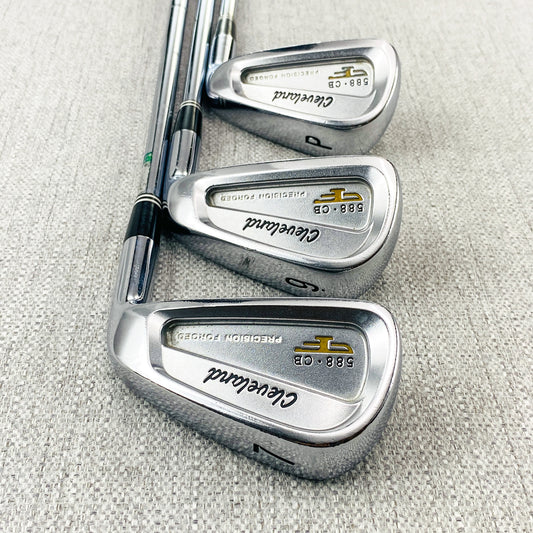 Cleveland 588 Precision Forged Single Iron. Sold Separately. S300 Stiff Flex - Very Good Condition # 12211