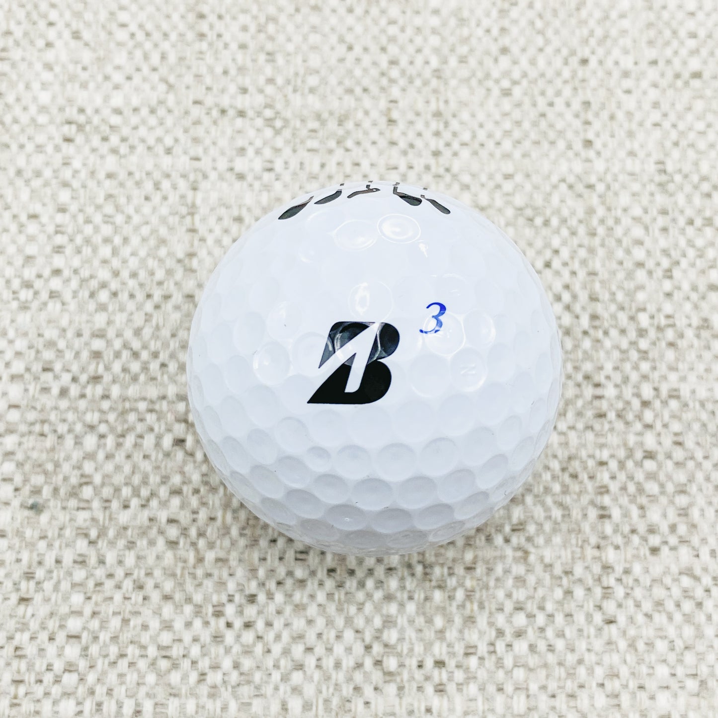 2022 Bridgestone Tour B-RXS (white) - 2 x dozen, brand new. Sunday Sticks logo.